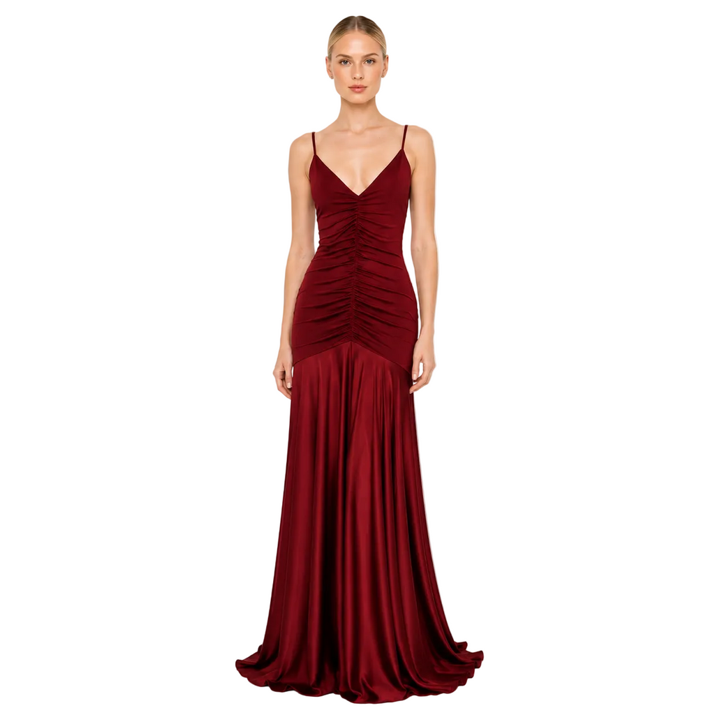 VESTIDO DRAPEADO BATTI