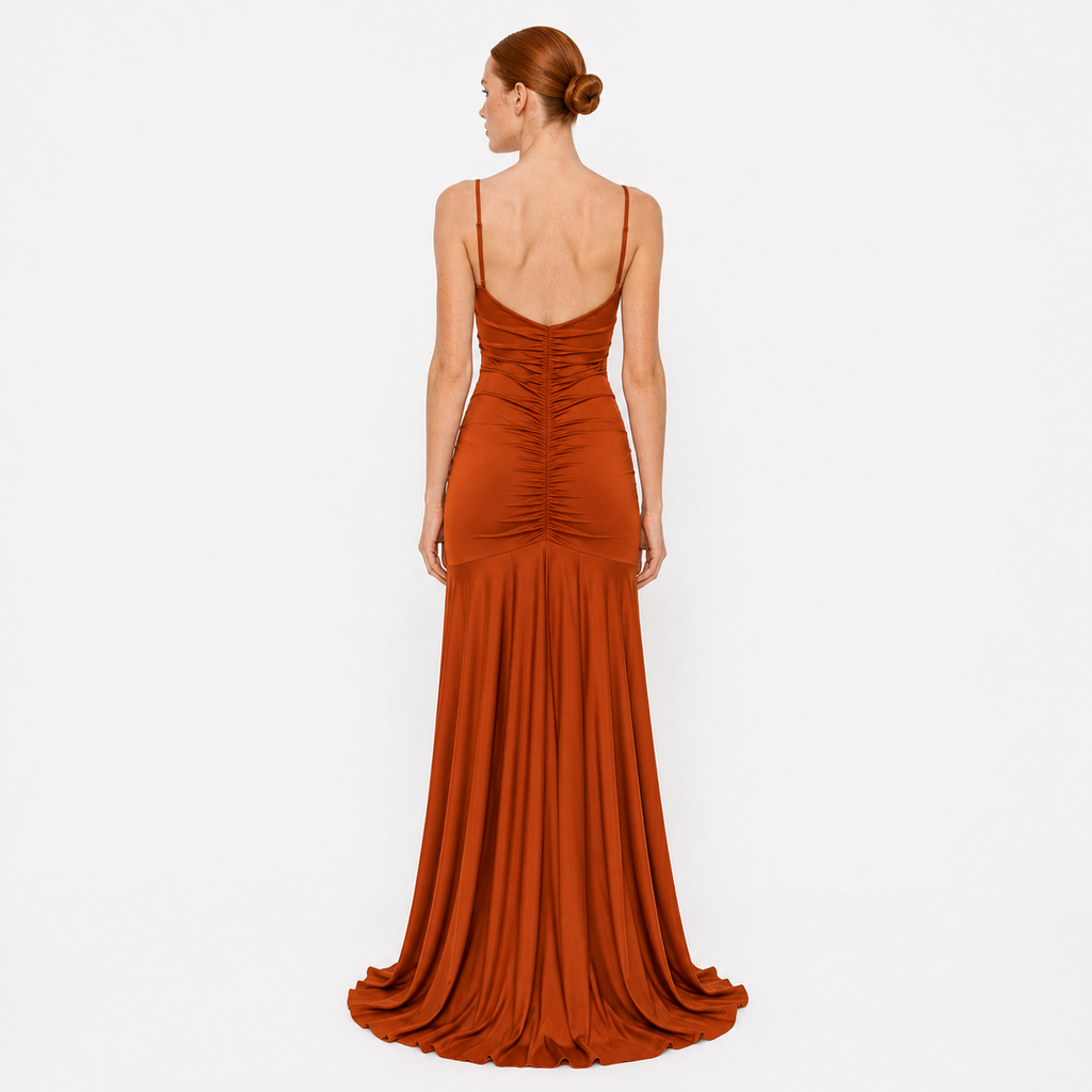 VESTIDO DRAPEADO BATTI