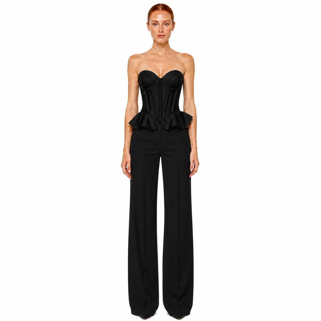 CORSET LICRADO PEPLUM