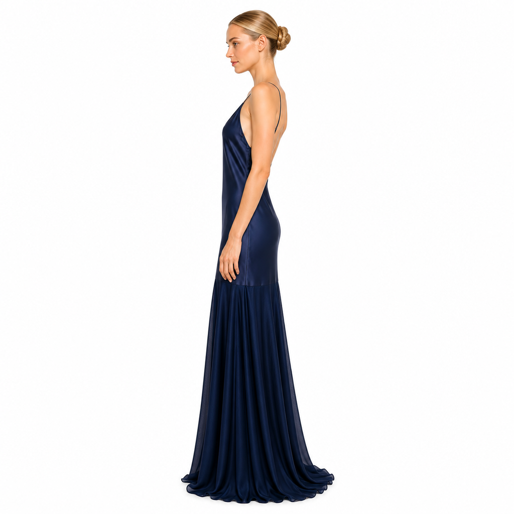 VESTIDO SEDOSO TIRAS