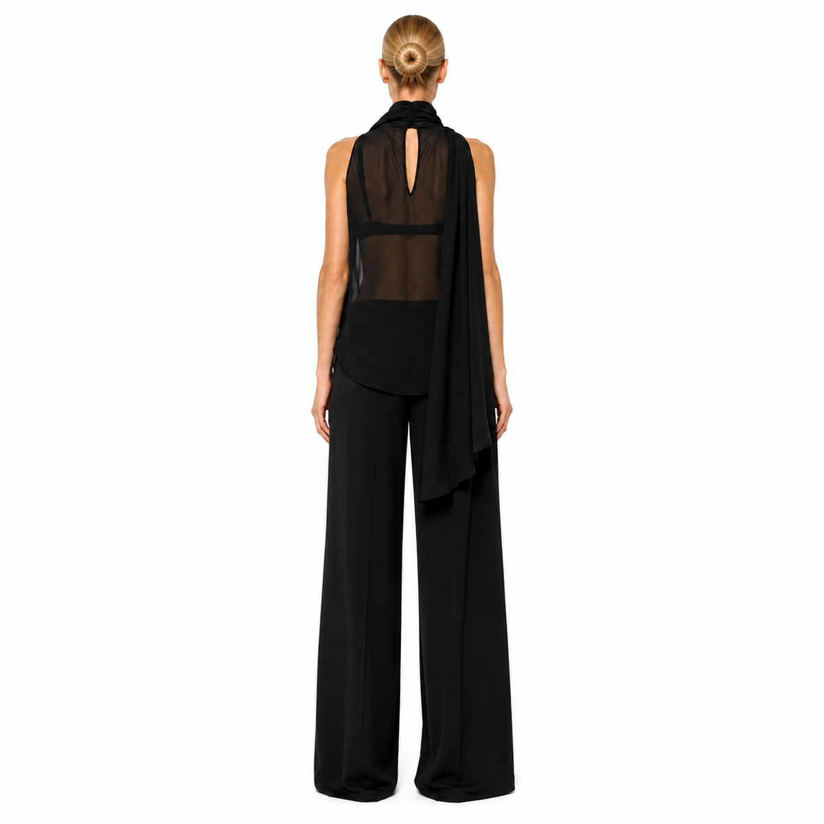 BLUSA TIRAS CUELLO