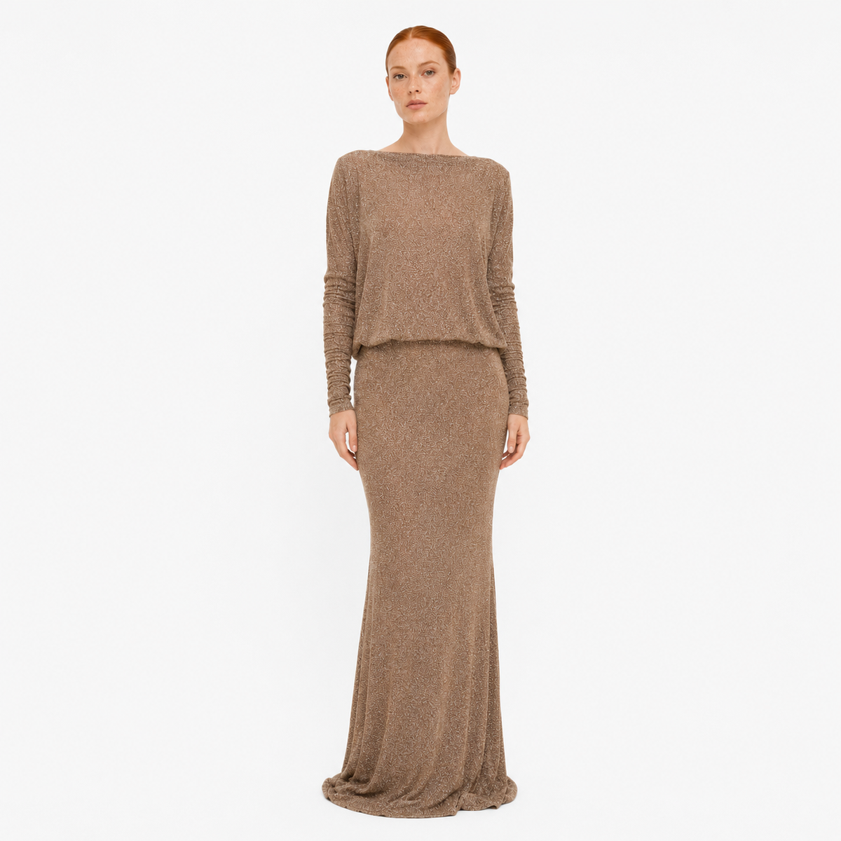 VESTIDO BABERO BRILLANTE