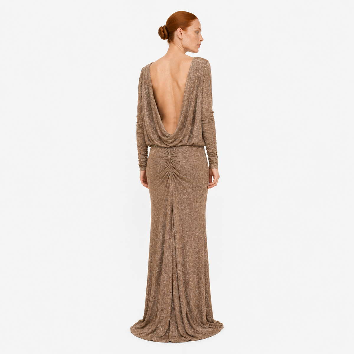 VESTIDO BABERO BRILLANTE