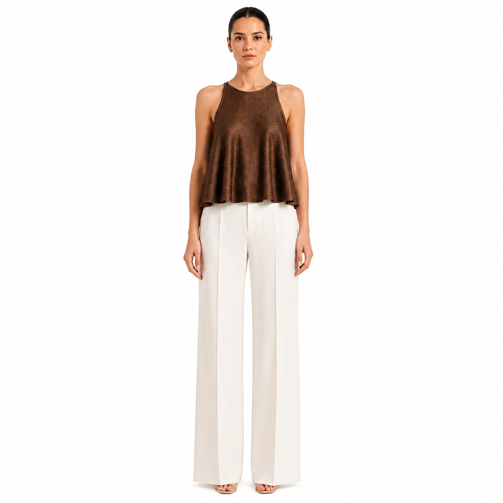 BLUSA CAPA HILO SEDA