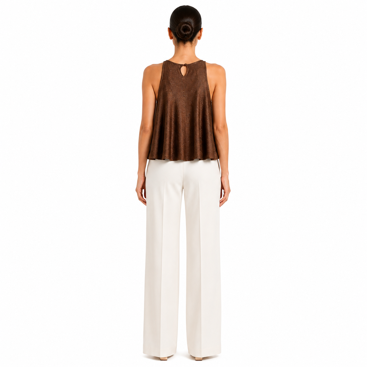BLUSA CAPA HILO SEDA