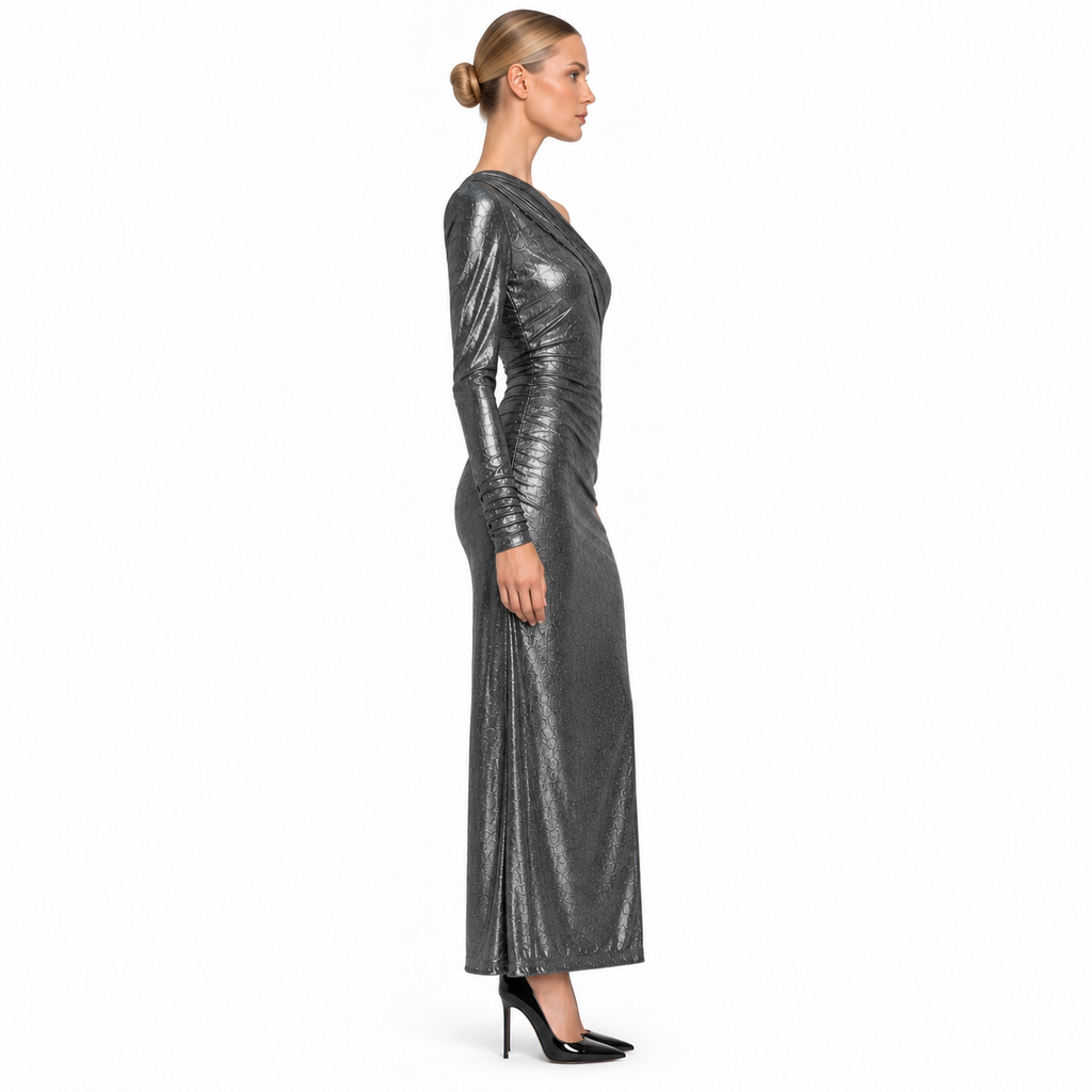 VESTIDO MIDI BRILLANTE LUCE