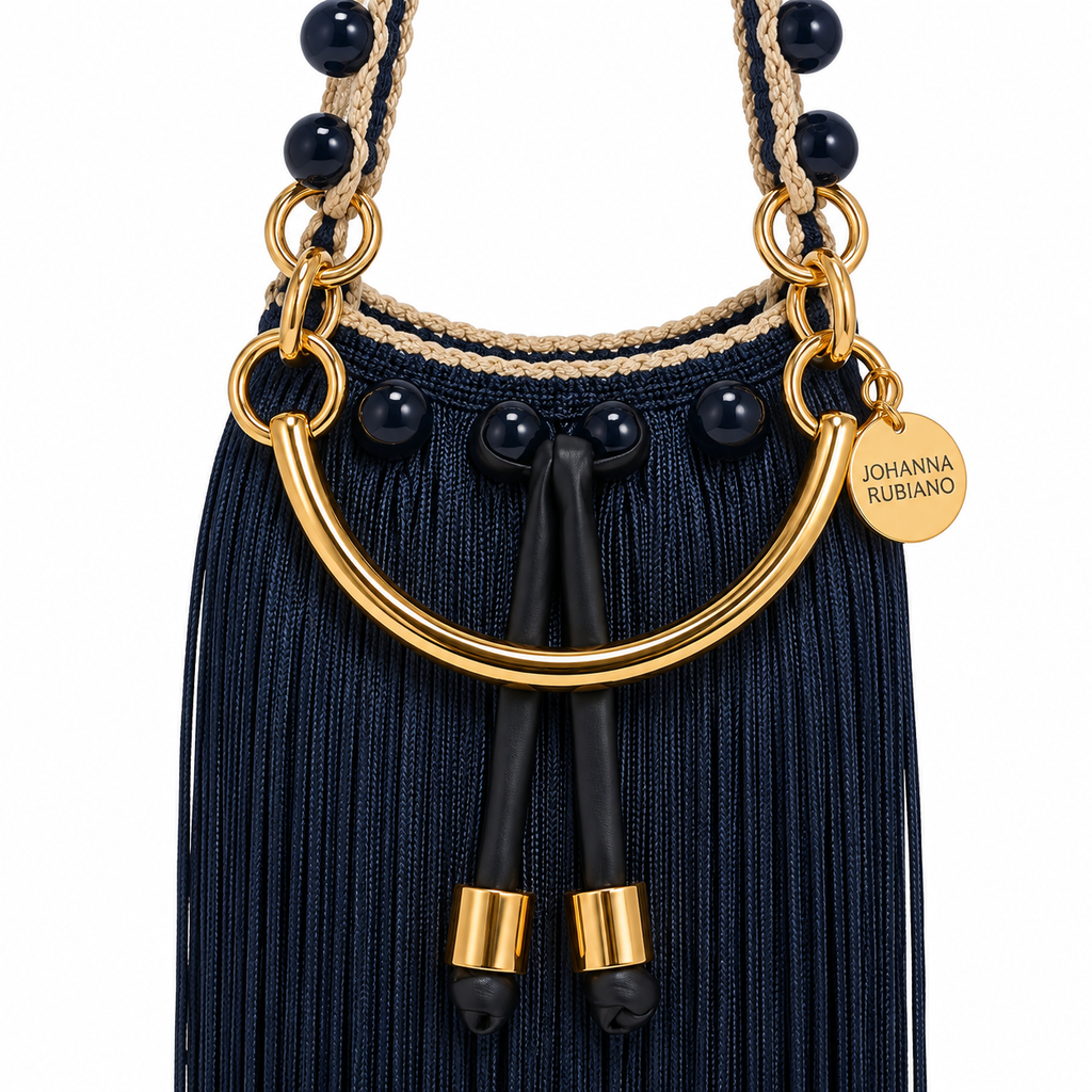 MOCHILA PEQUEÑA FLECO AZUL NAVY