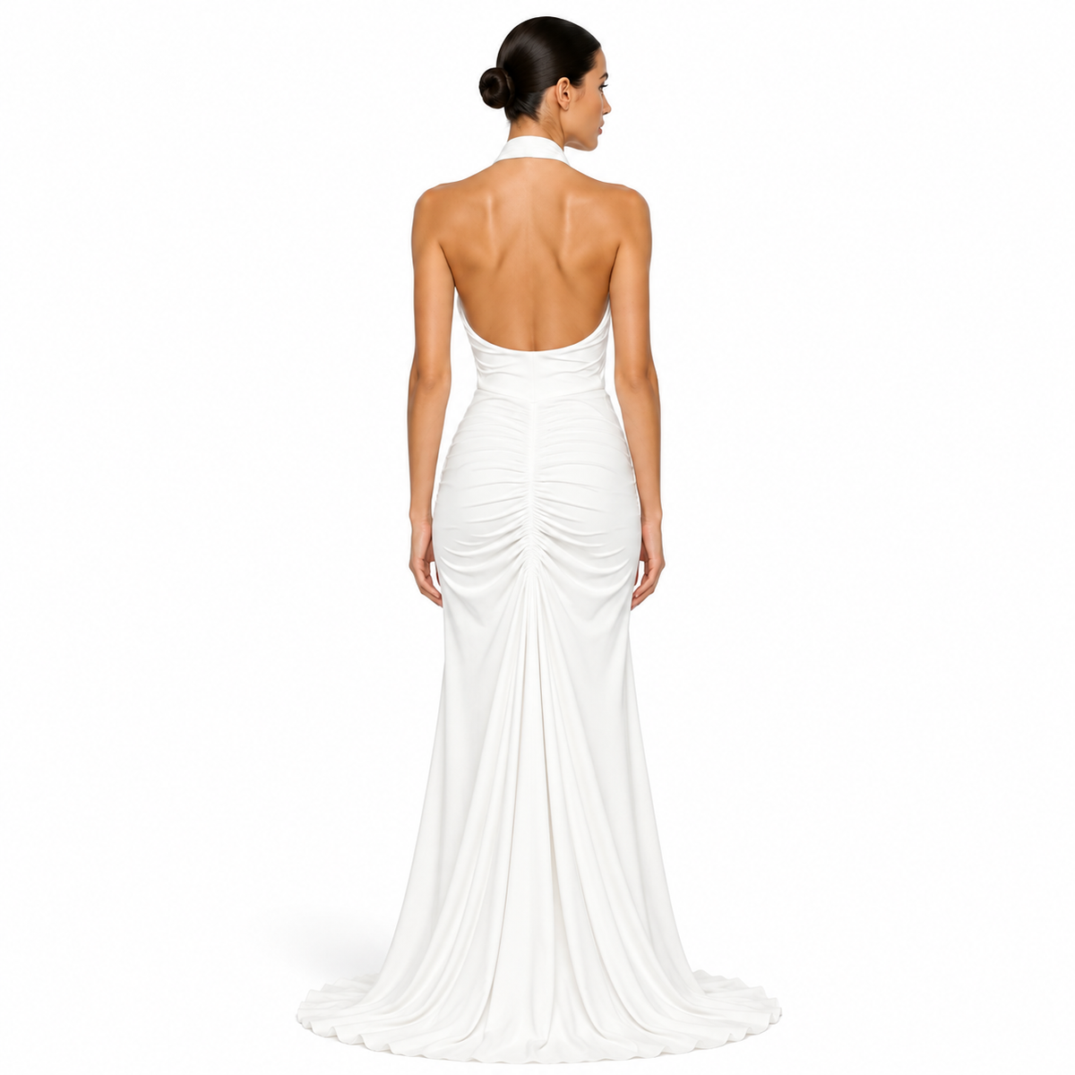 VESTIDO DRAPEADO HALTER